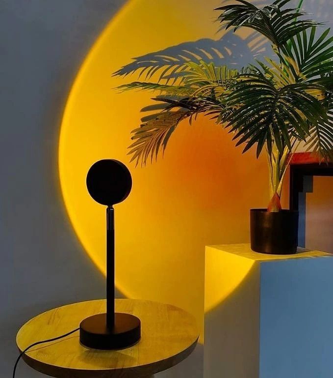 lampe couché de soleil