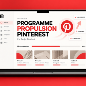 Programme Propulsion Pinterest